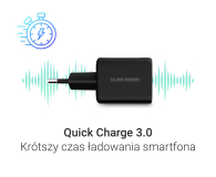 Silver Monkey Ładowarka GaN Core Uno 30W Czarna - 1417243 - zdjęcie 4